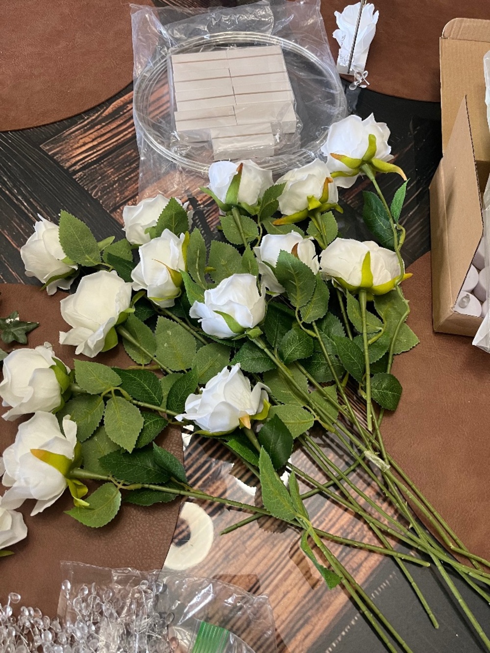 Center Piece Rings, Roses, tea lights, and more - Picture 5 of 7